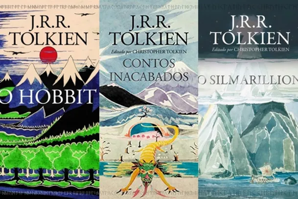 O Hobbit + Contos Inacabados + O Silmarillion (Capa Dura) | R$88