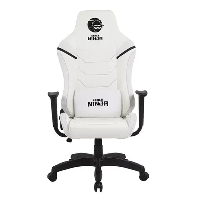 Cadeira Gamer Ninja Edição Especial Madara, Branco e Preto, Suporta Até 150KG