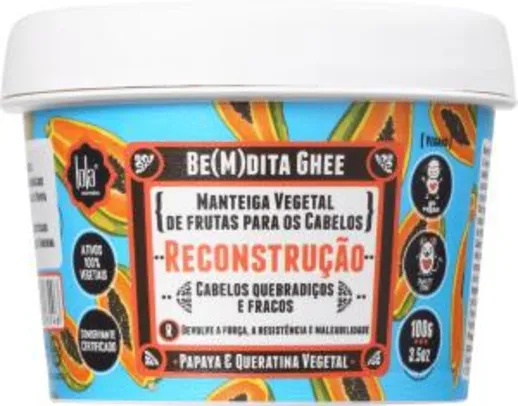 [C. Americanas] Be(m)dita Ghee Papaya - Máscara de Reconstrução - 100g | R$13