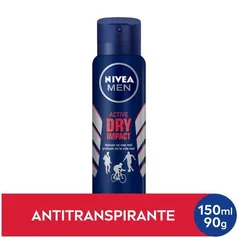 NIVEA Men Desodorante Antitranspirante Aerosol Dry Impact 150ml