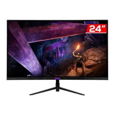 Monitor Gamer Mancer Valak, 24 Pol VA, Curvo, FHD, 1ms, 180Hz, FreeSync e G-Sync, HDMI/DP, MCR-VLK24