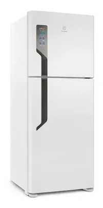 Geladeira frost free Electrolux Top Freezer TF55 branca com freezer 431L 220V