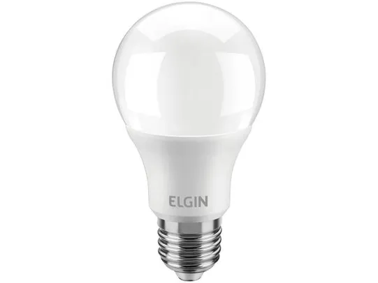 [APP] Lâmpada de LED Elgin Branca E27 9W - 6500K Bulbo A60 | R$3,91