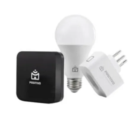 Kit Casa Conectada (Smart Lampada + Smart Plug + Controle IR Universal) | R$256