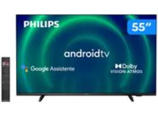 Smart TV 55” 4K UHD D-LED Philips 55PUG7406/78