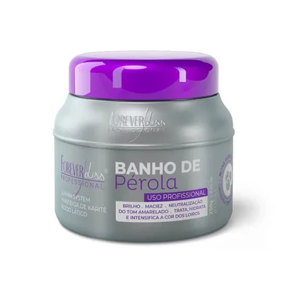 Máscara Banho de Pérola Forever Liss 250g