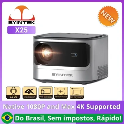 [Do Brasil / Moedas] Projetor BYINTEK-X25