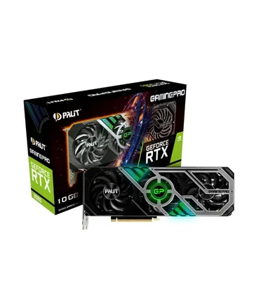 [Valor Atualizado] Placa de Vídeo Palit NVIDIA GeForce RTX 3080 GamingPro, 10GB, GDDR6X, 320bit, LHR | R$7899