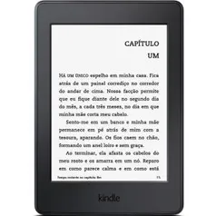 Kindle Paperwhite Wi-Fi, Iluminação embutida, Tela de 6" sensível ao toque de alta Definição - E-Reader CX 1 UN - R$360