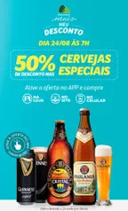 Cervejas em promoção -  pão de açúcar