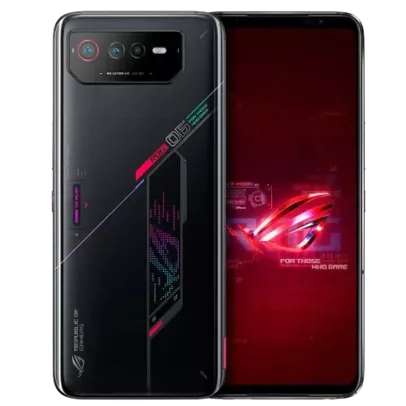 Smartphone Asus Rog Phone 6 Gamer Preto com 256GB, 5G, 8GB RAM e Câmera Tripla 50MP+12MP+5MP