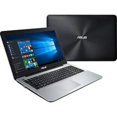 [SUBMARINO] Notebook ASUS X555LF-BRA-XX190T Intel Core i7 6GB  1TB LED 15.6" Windows 10 - R$2880