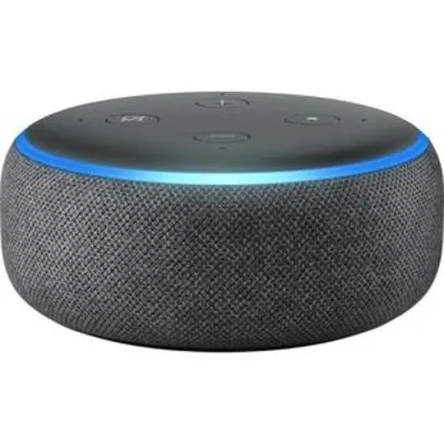 Echo Dot (3ª Geração) com Alexa, Amazon Smart Speaker Preto