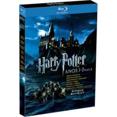 Saindo por R$ 99: [Submarino] Coleção Completa Blu-ray Harry Potter: Anos 1-7B (9 Discos) R$99 | Pelando