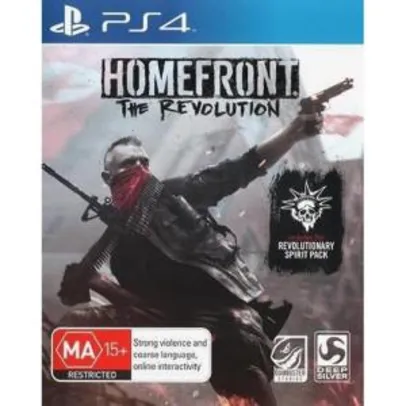 Game Homefront The Revolution - PS4 por R$39,99