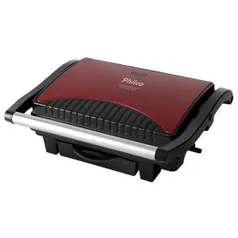 Sanduicheira e Grill Philco Press Inox Red - Vermelho