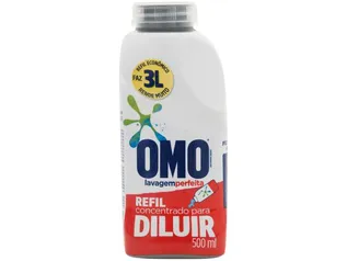 [C. ouro] Sabão Líquido Concentrado Omo Lavagem Perfeita - Refil 500ml