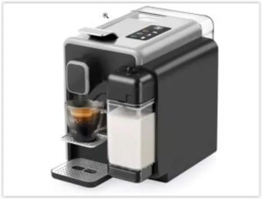 Cafeteira Espresso TRES Barista Multipressão - Prata | R$ 570