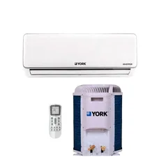 Ar Condicionado Split Inverter York Home Star Hi Wall 12000 BTUs Quente Frio YHHE12C3I1 - 220V