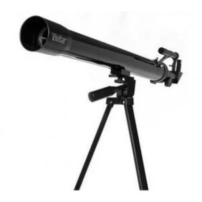 Telescópio De Refração com Tripé e Estojo Vivitar | R$225