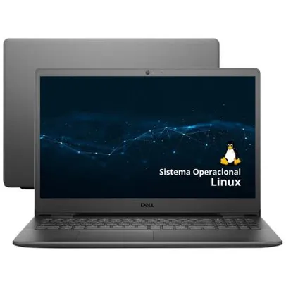 Notebook Dell Inspiron 15 3000 389-DZCM - Intel Core i3 4GB 256GB SSD 15,6"; LED Linux