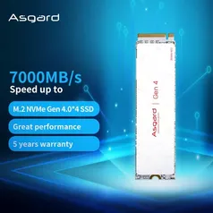 SSD ASGARD M2 NVME AN4 PLUS 1TB