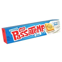 Biscoito Recheado, Leite, Passatempo, 130g