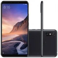 Smartphone Xiaomi Mi Max 3 64GB Versão Global Desbloqueado Preto por R$ 1299