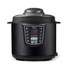 Panela de Pressão Elétrica 6L Digital, 110V, Preto, Midea PPA71