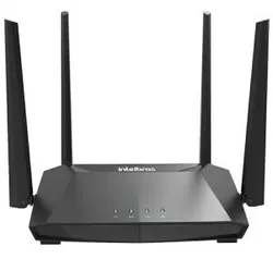 Roteador Wireless Intelbras Action RG 1200 Gigabit Dual Band AC1200 Mbps 4 Antenas Mu-Mimo Preto