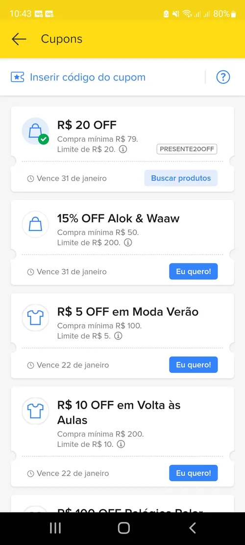 Imagen na descrição da promoção