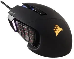 Mouse Gamer Corsair Scimitar Pro, 17 Botões, 16.000 DPI, Mapeamento de Macros, com fio USB, Preto - CH-9304311-NA