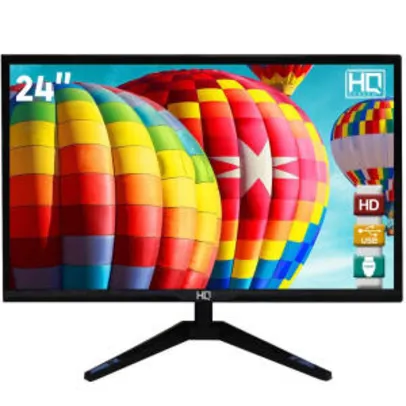 Monitor LED 24" HQ Widescreen Full HD 24HQ-LED HDMI