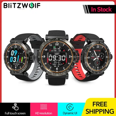BlitzWolf BW-AT1 Smart Watch Dymanic UI Fitness Tracker Heart Rate | R$139