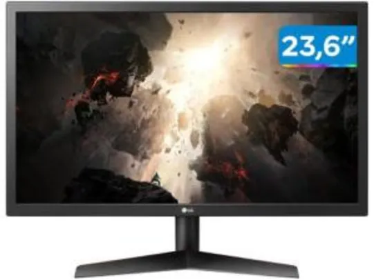 Monitor Gamer LG 24GL600F 24” LED Full HD - HDMI 144Hz 1ms | R$1.084