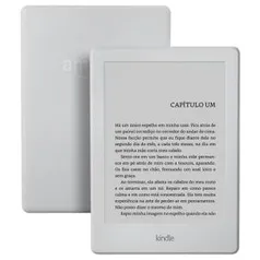 Kindle Branco com Wi-Fi (8ª Geração) - R$199