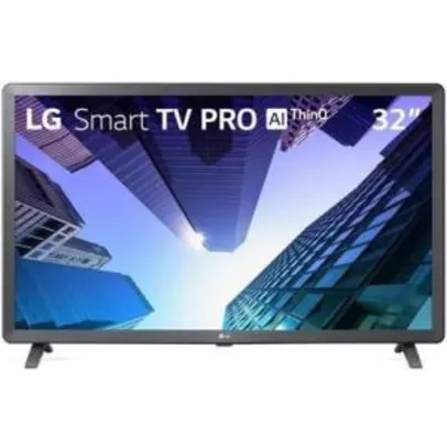 Smart TV LED 32´ LG, 3 HDMI, 2 USB, Bluetooth, Wi-Fi | R$ 1199