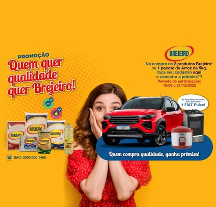 Promoção Quem quer qualidade quer Brejeiro!