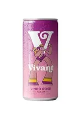 [PRIME] Vinho em Lata Vivant Wines, 269ml | R$9