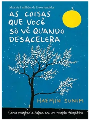 Livro As Coisas Que Você só Vê Quando Desacelera | R$18