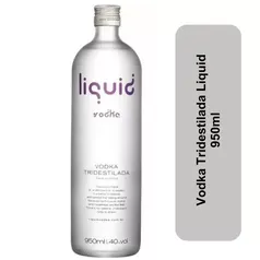 [Frete FULL] Vodka Tridestilada Liquid Garrafa 950ml