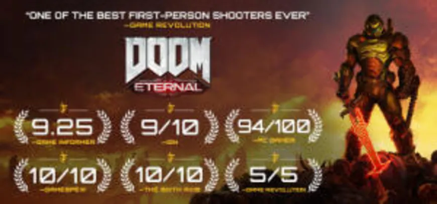 [STEAM] Jogo Doom Eternal | R$100