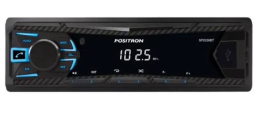 Rádio Positron SP2230BT USB/Bluetooth/MP3/Rádio