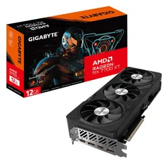 Placa De Vídeo Gigabyte AMD Radeon RX 7700 XT Gaming OC, 12GB, GDDR6, FSR, Ray Tracing