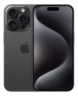 Apple iPhone 15 Pro 128 Gb Titânio Preto + Capa +carregador