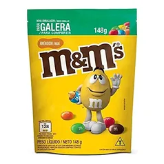 [Mais por Menos R$5,71] Chocolate M&Ms MARS Amendoim - 148G 