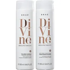 Kit BRAÉ Divine Anti Frizz Duo Treatment Diário  (2 Produtos)