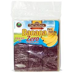 [MINIMO 10] Banana Zero Cartela 180G Dacolonia