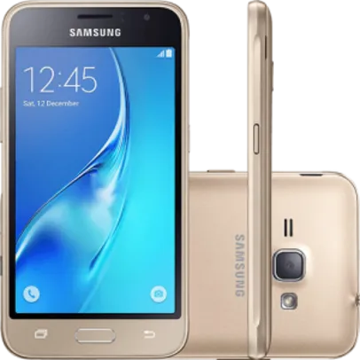 Smartphone Samsung Galaxy J1 2016 Dual Chip, Android 5.1, Tela 4.5", 8GB, Câmera 5MP - R$399,00