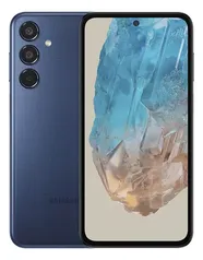 Samsung Galaxy M35 5g , Câmera Tripla Até 50mp, Tela Super Amoled + 6.6 120hz, 256gb, 8gb Ram - Azul Escuro